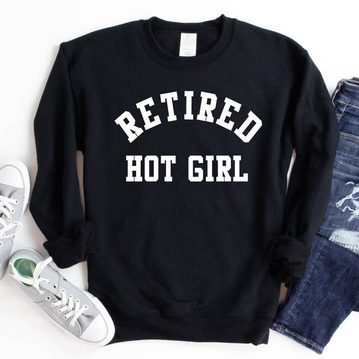 Sweat-shirt Hot Girl à la retraite pour la vente par Exclusive Thredz