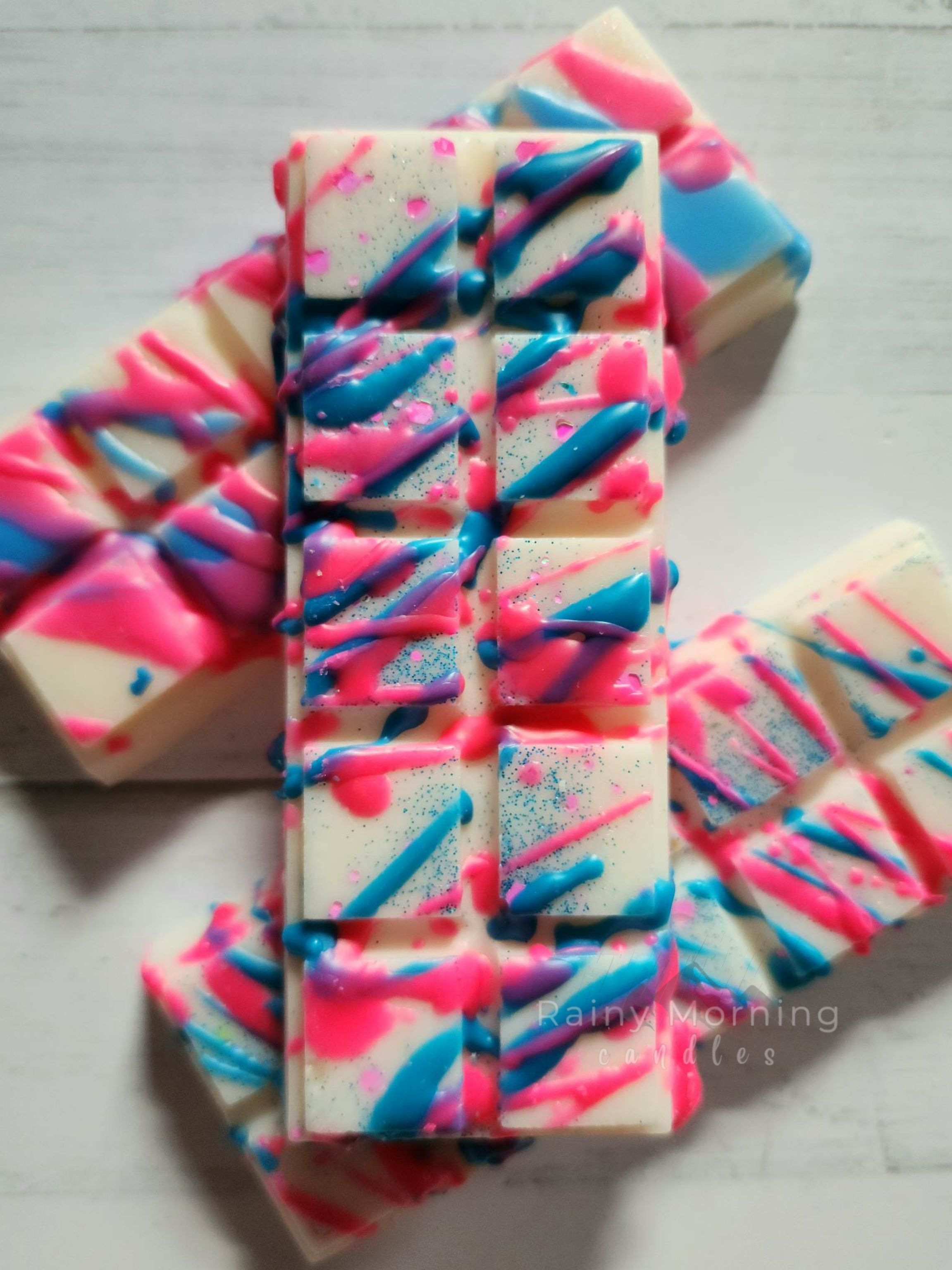 Rainy Morning Candles - Wholesale Wax Melt - Cotton Candy Dreams Snap Bar Wax Melts3