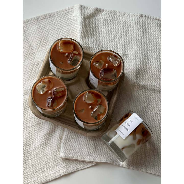 SVICHKA - Wholesale Jar/Filled Candle - Iced Latte Candle2