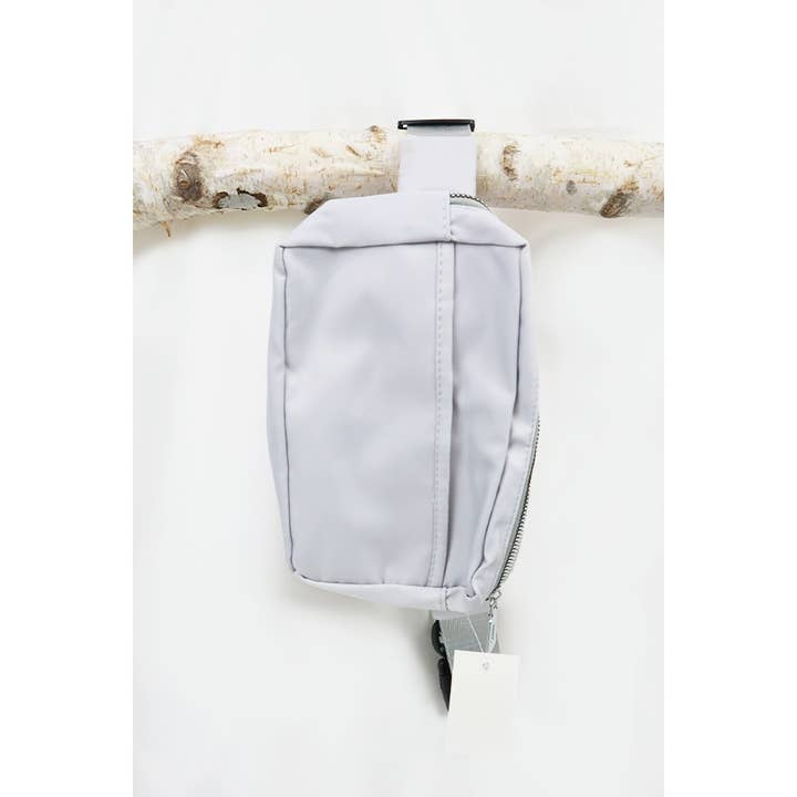 Natural Color Crossbody Belt Bag for wholesale on Faire