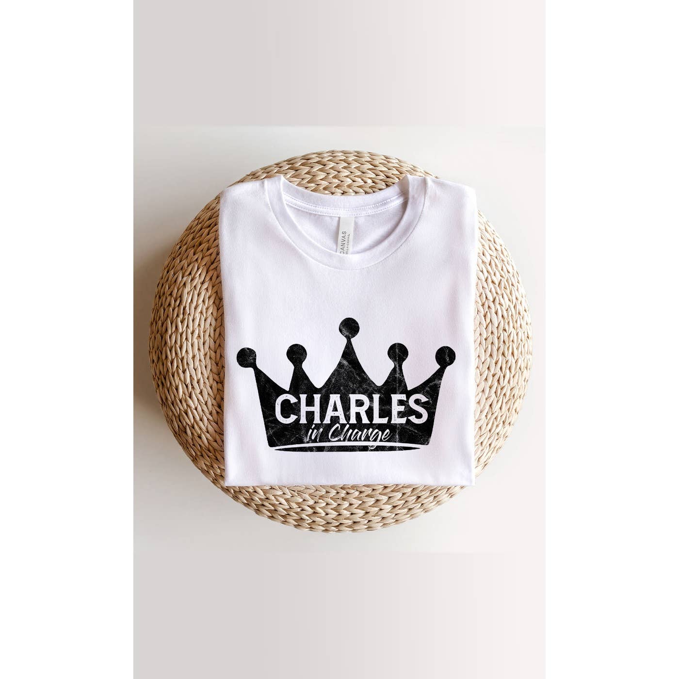 Kissed Apparel - Wholesale Screen Printed T-Shirt - Women's - Charles in Charge Crown Graphic Tee8