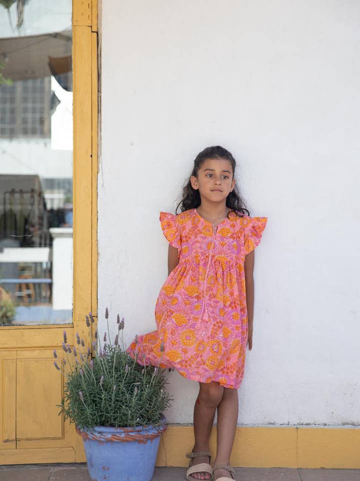 Sanjana kinderjurk voor wholesale door Sanjanaandme