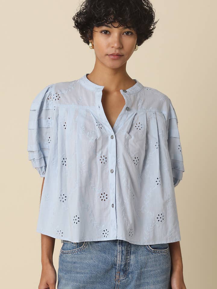 Chemise à bulles Tilly pour la vente par Olivaceous