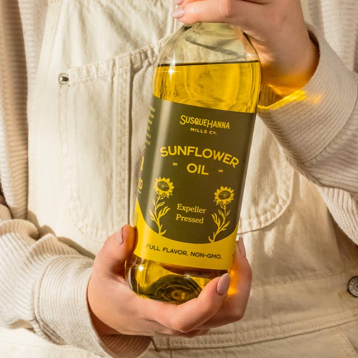 Full-Flavor Sunflower Oil 750 mL (12 per case) for wholesale by Susquehanna Mills