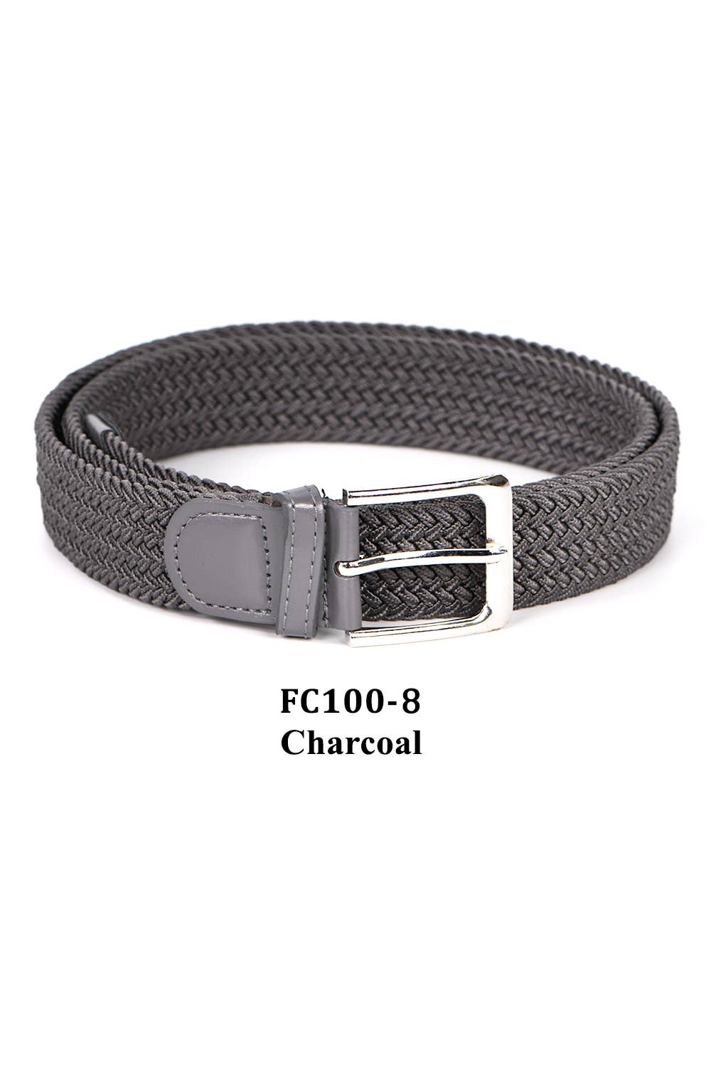 KC Factory – wholesale Belt – Men's – Stretch Belt (Braided Canvas Woven Elastic)15