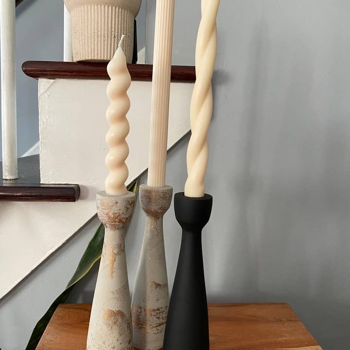 Fancy Concrete - Wholesale Candle Holder - Candelabra 9"2