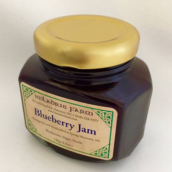 Imladris Farm - Wholesale Jam/Jelly - 4 oz Blueberry Jam