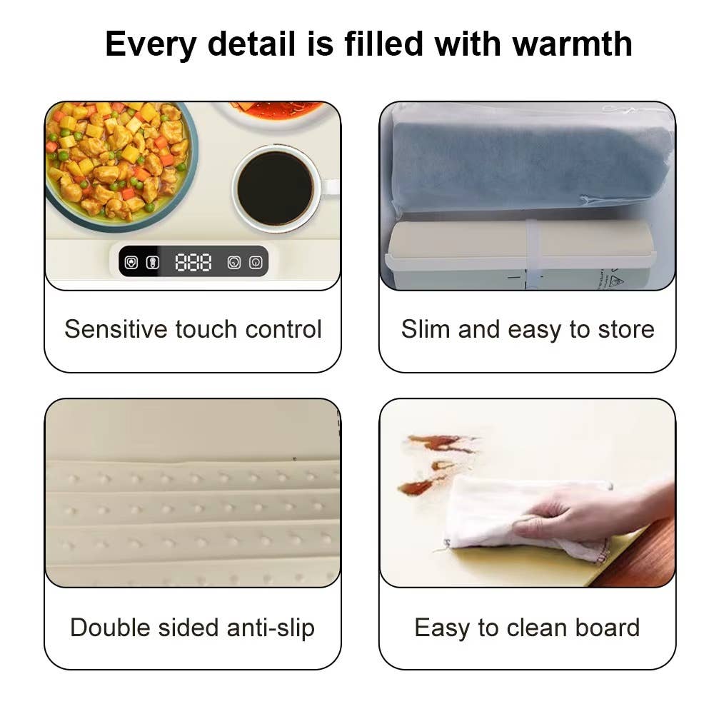 VIGOR - Wholesale Kitchen appliance - Electric Warming Tray with Adjustable Temperature Foldable14