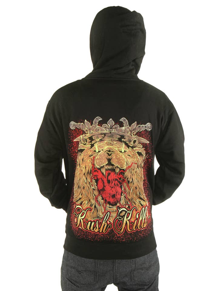 Kush Kills Clothing - Wholesale Hoodie - Men's - 24 piece zip hoodies bundle