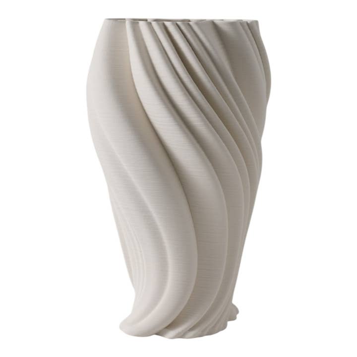 Valencia Waveform 3D Vase for wholesale by Decorium Living