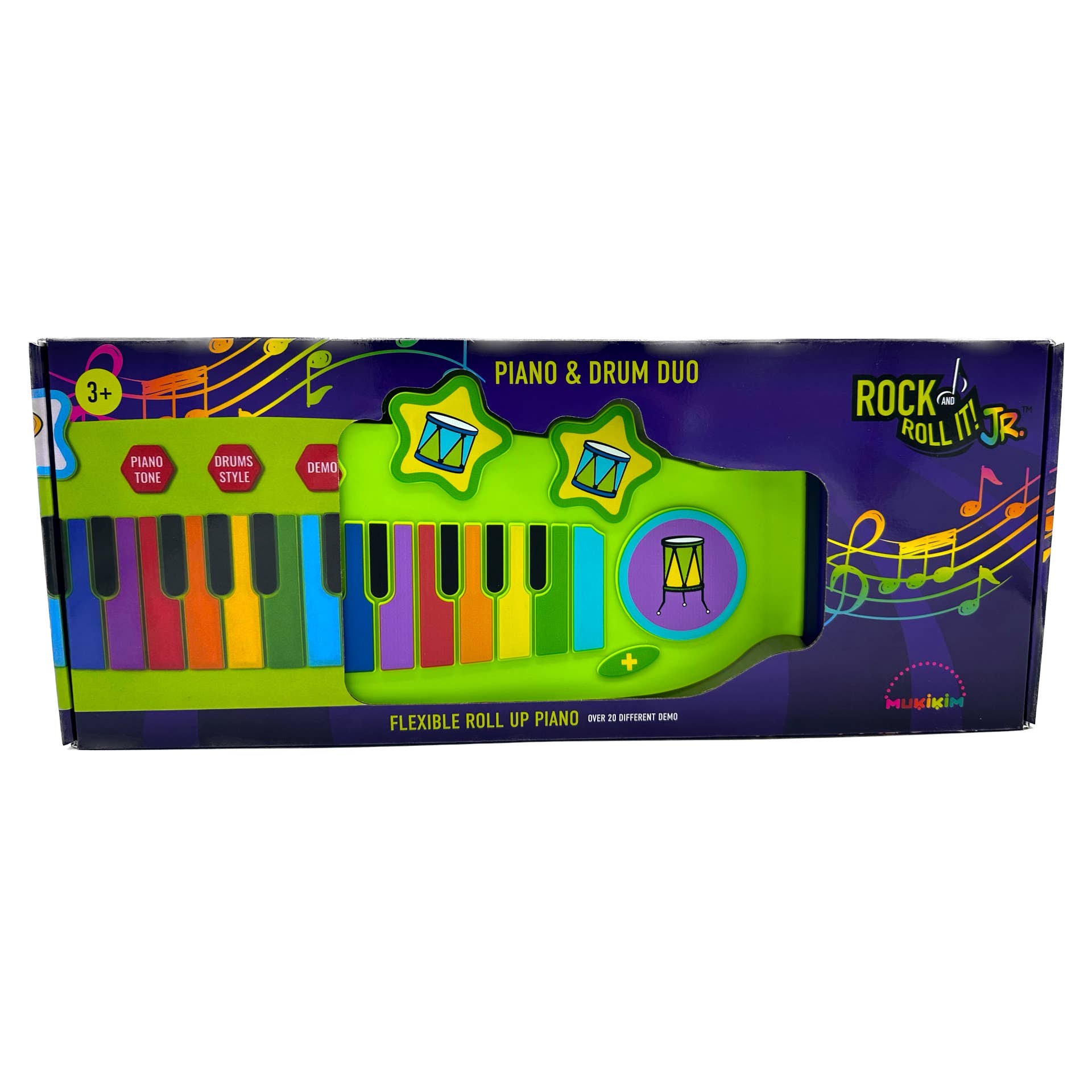 MukikiM Toys & Games - Wholesale Muzikaal speelgoed - Kinderen en baby - Rock And Roll It Jr Piano- en Drumcombo voor kinderen vanaf 3 jaar6