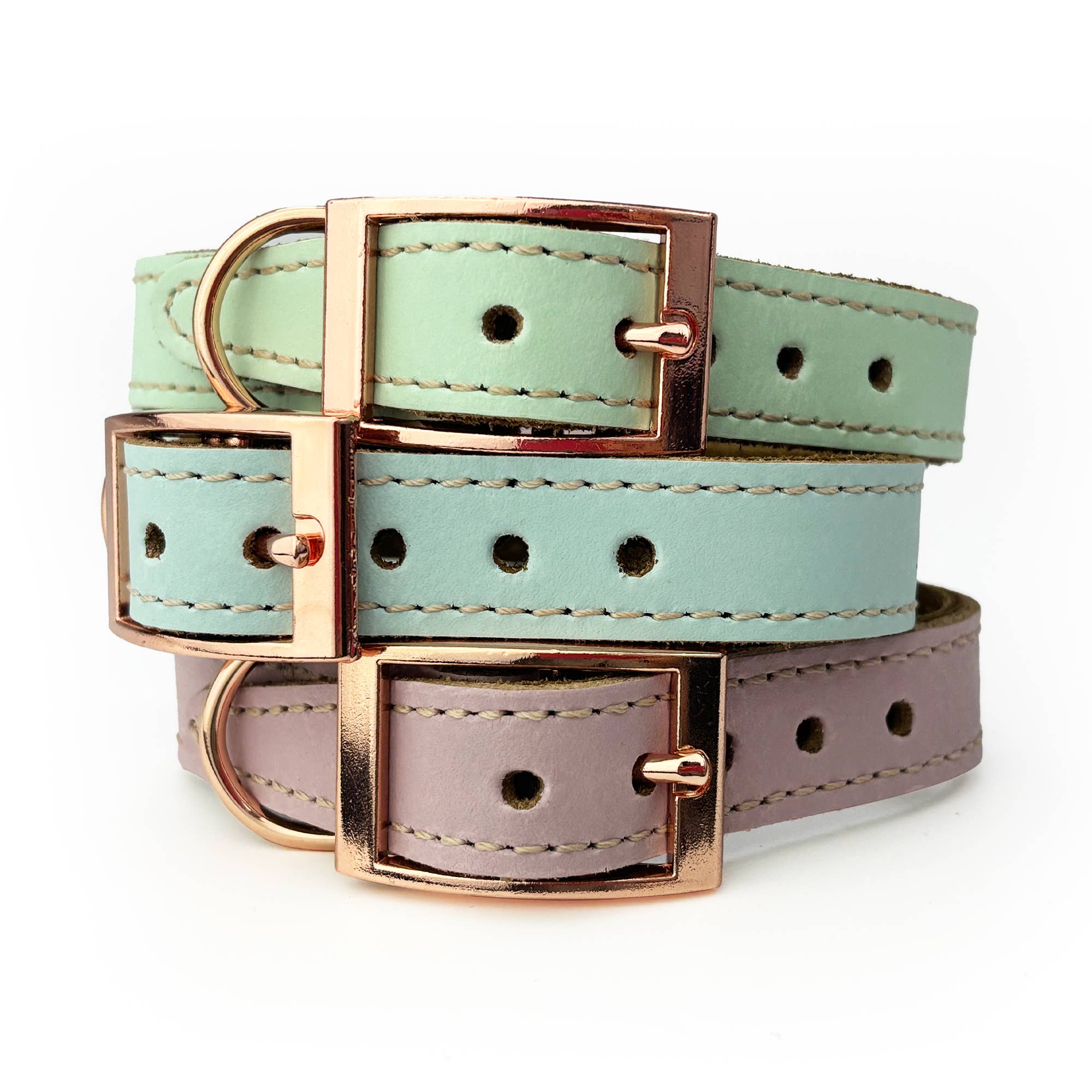 HugglePets - Wholesale Pet Collar - Dog - HugglePets Skye & Murphy Padded Leather Dog Collar3