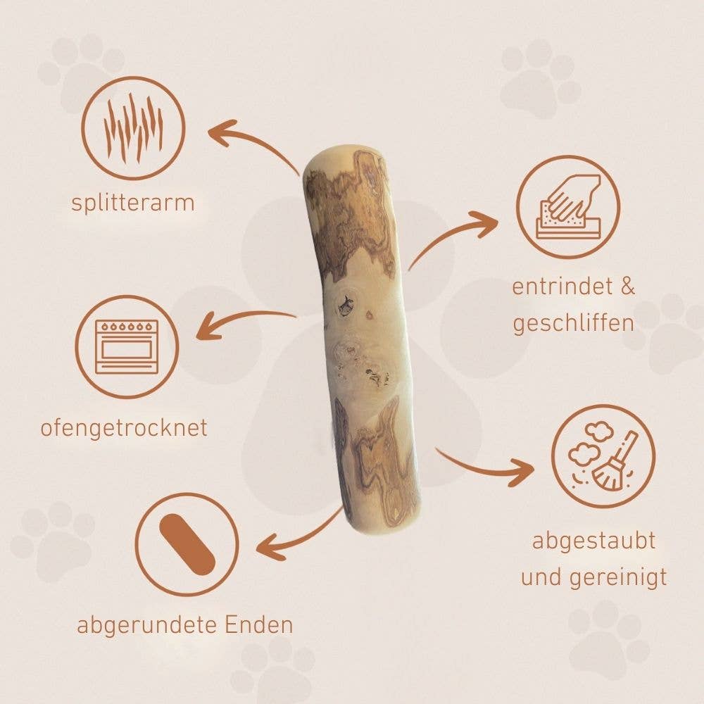 WILDFANG - Wholesale Pet Chew Toy - Dog - Coffee wood chew stick with salmon oil4