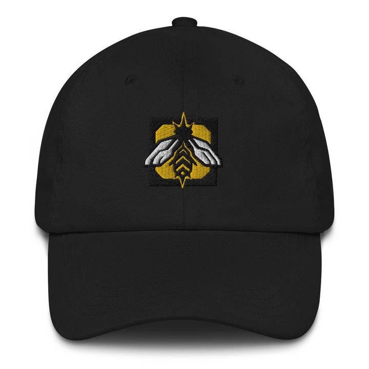 Grim Operator Embroidered Dad Cap with Icon & Siege Logo for wholesale by PositiveParty