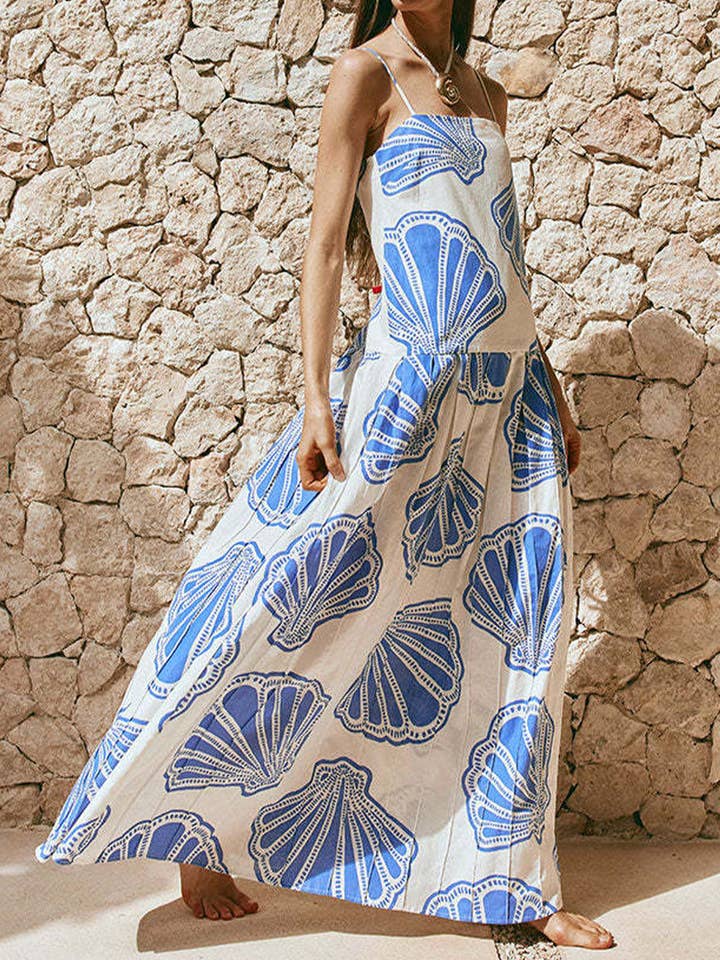 WHITE Stylish linen sleeveless strapless holiday dress for wholesale on Faire