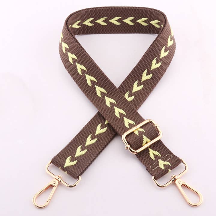 ACCITY - Wholesale Bag Strap - Women's - WOMEN STRIPE WIDENING BAG STRAP_CWMM038510
