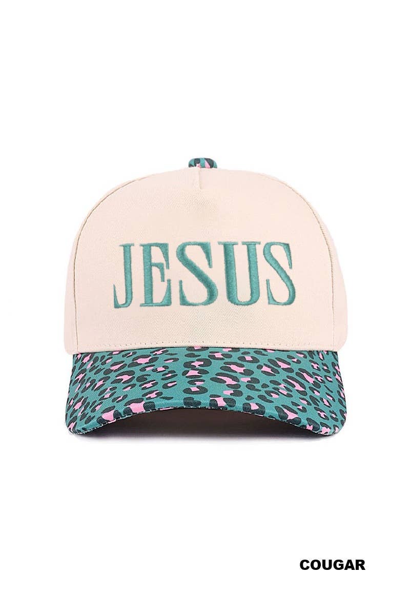42POPS - Wholesale Baseball Cap - Women's - ,....1028 Jesus two tone canvas cotton cap SI-289891