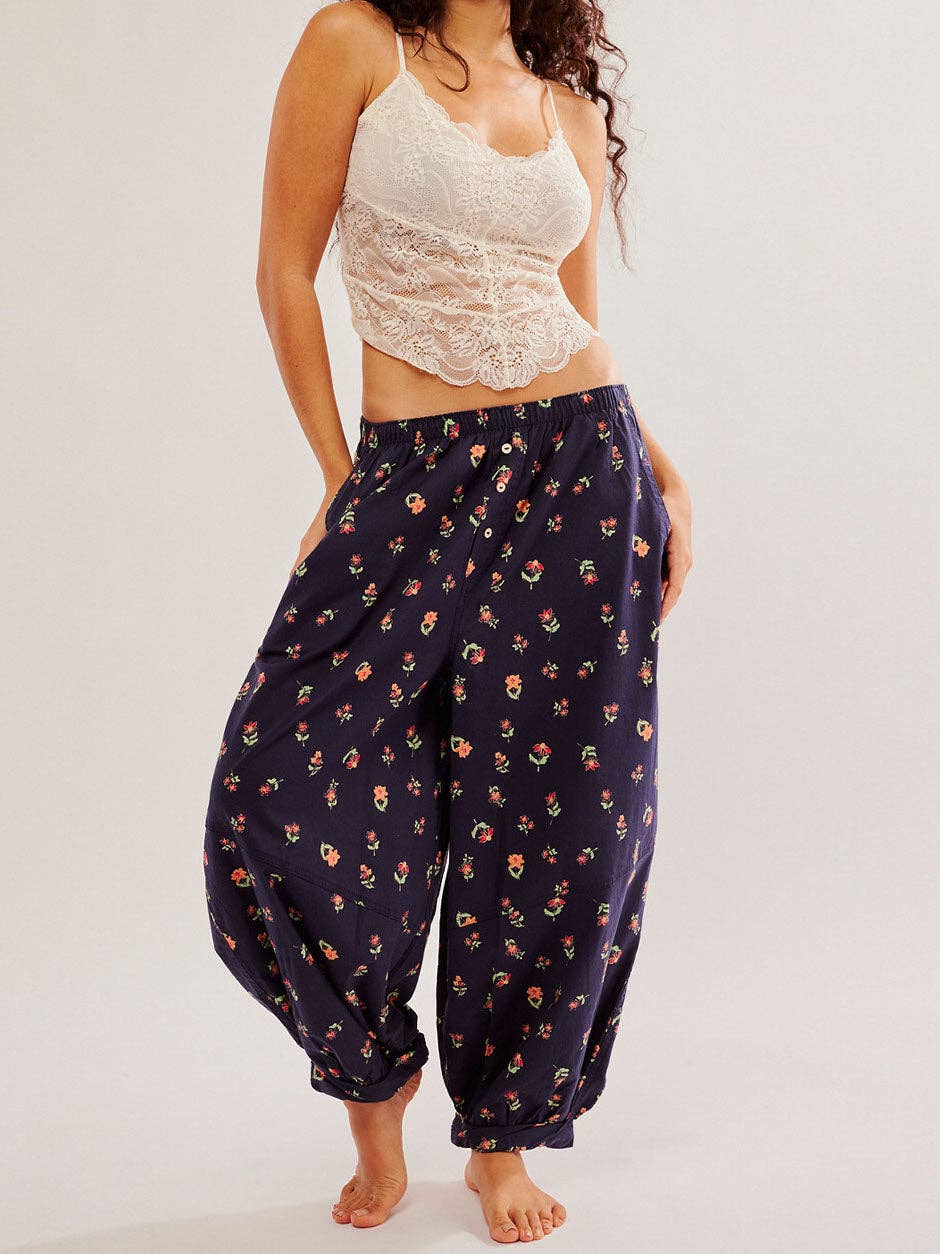 safistyle - Wholesale Pants - Women's - Floral Print Buttoned Pants9