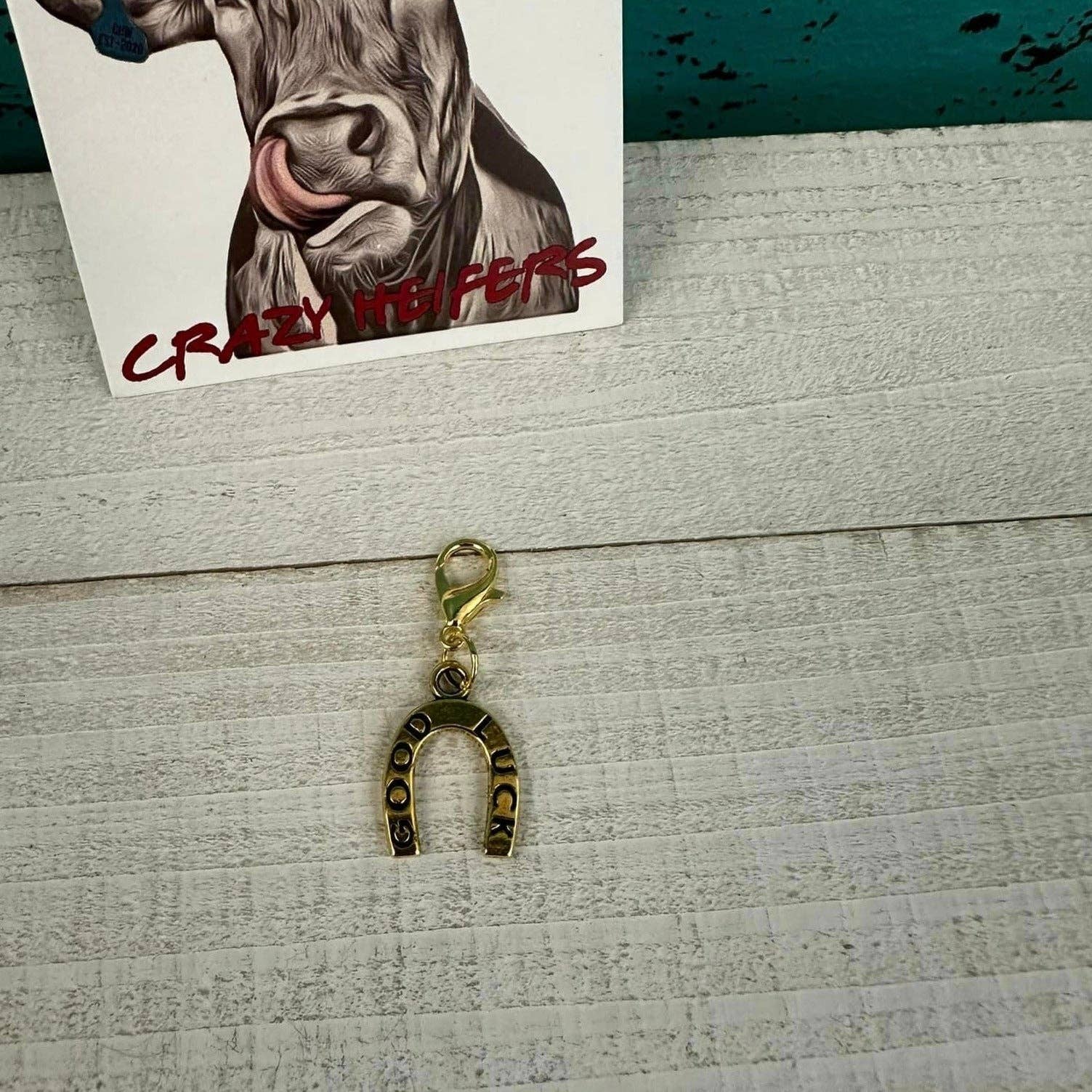 Crazy Heifers Wholesale - Wholesale Individual Charm/Pendant - Clip-on Charms Gold Tone V263