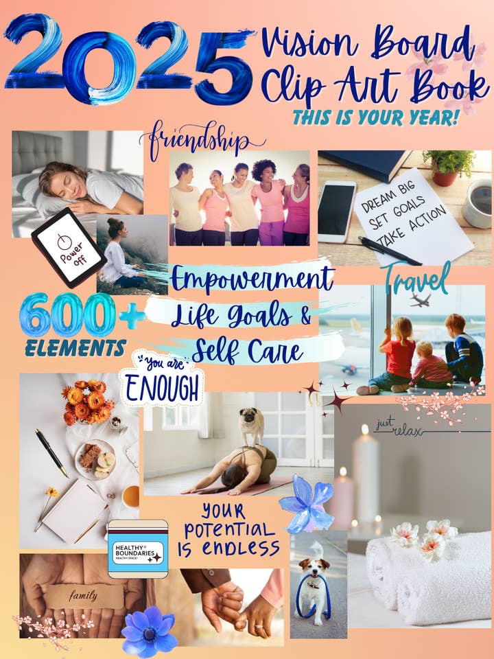 Tablero de Clip Art de Visión 2025 - ¡Es tu momento! para venta al por mayor de Trends by K & A