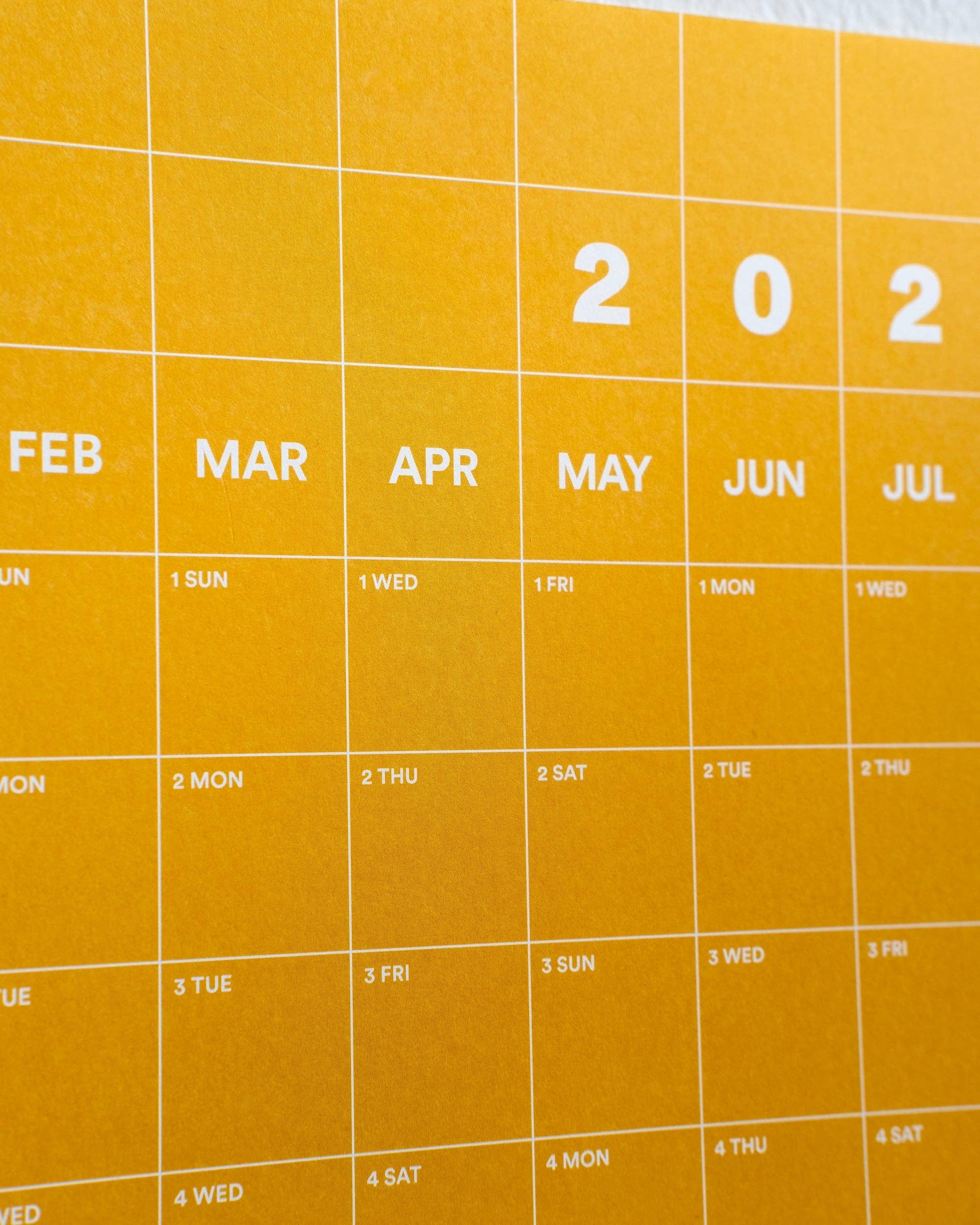 Yearcalendar - Wholesale Calendar - 2026 Gradient 40x100cm5