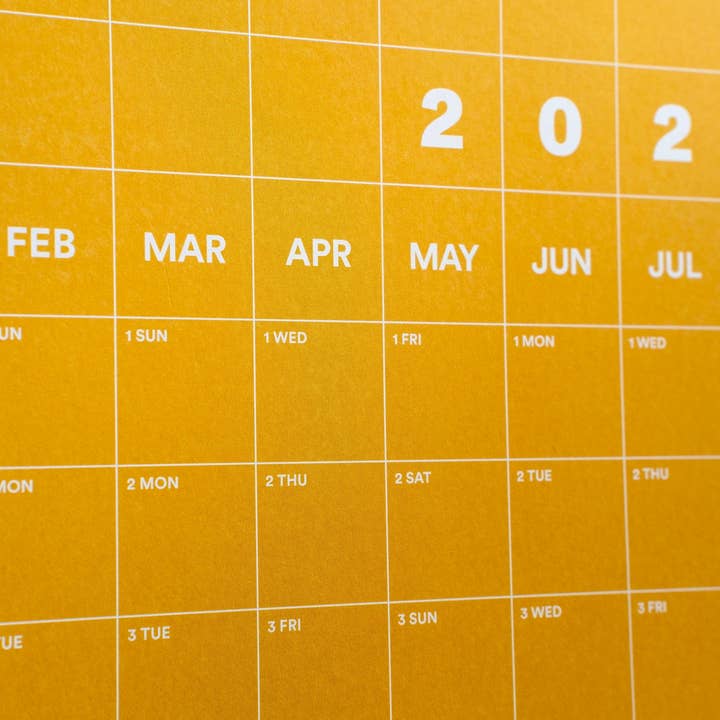Yearcalendar - Wholesale Calendar - 2026 Gradient 40x100cm5