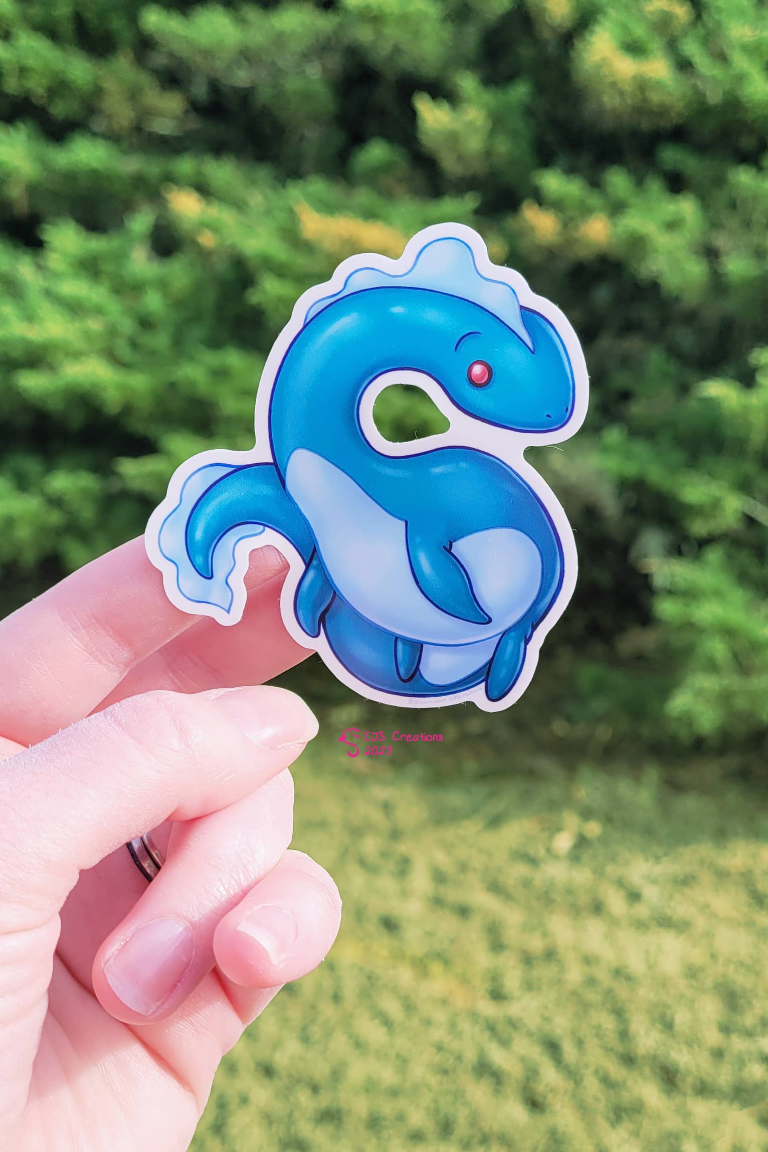 EJS Creations - Vendita all'ingrosso Adesivo - Adesivo in vinile Nessie3