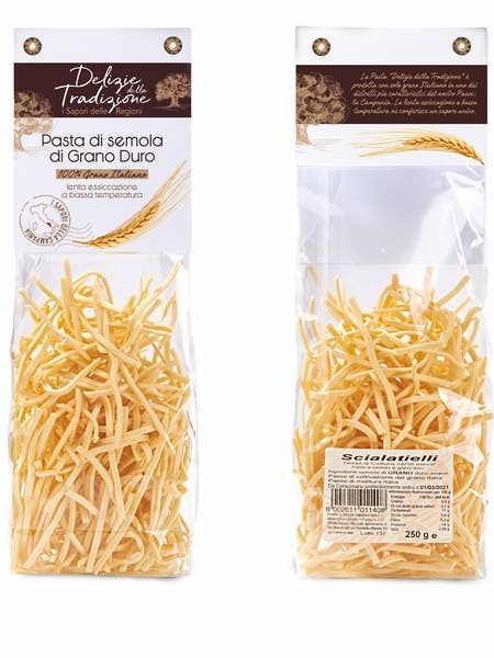 Delizie della Tradizione - semuljepasta Scialatielli g.250 for engroshandel hos CENTRO DOLCE FRIULI