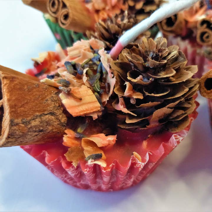 Cozy Home Wax Company - Wholesale Wax Melt - Cranberry Oak Wax Fire Starter 2.3oz2