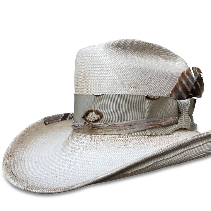 Cha Cha's House of Ill Repute - Wholesale Cowboy Hat - Women's - La Petite Chatte - Straw Cowboy Hat