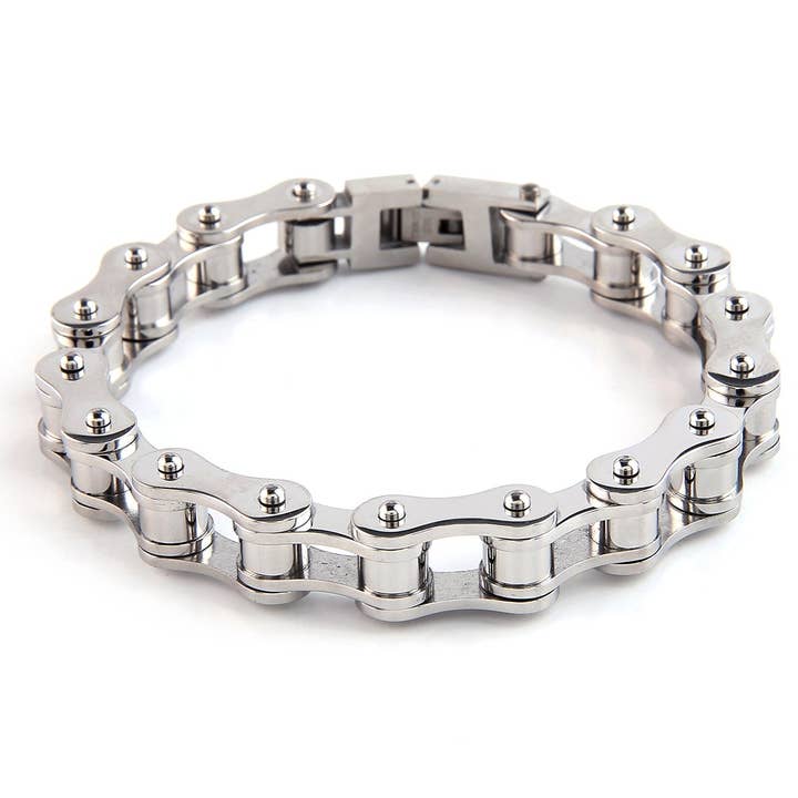 Mad Man - Wholesale Link & Chain Bracelet - Dakata Stainless Bike Chain Bracelet6