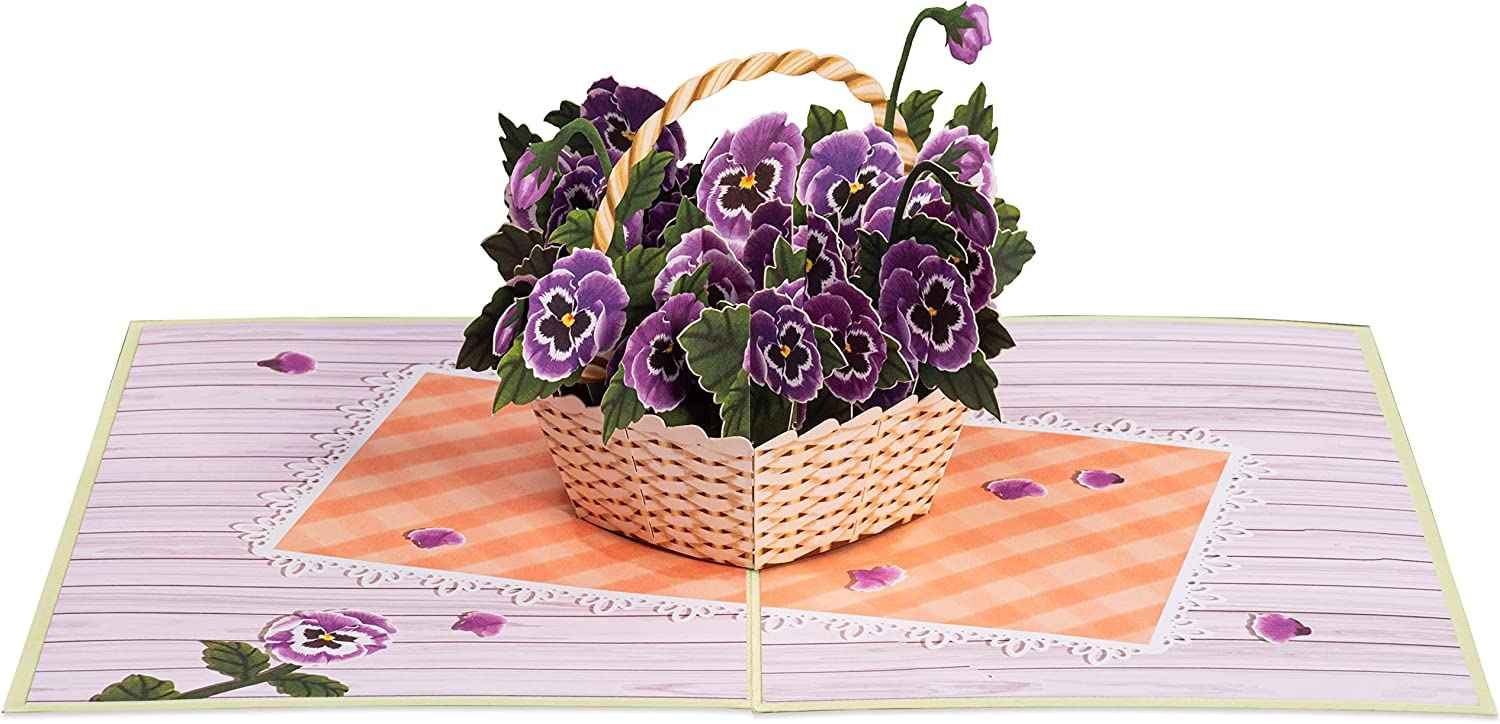 Paper Love - Wholesale Everyday Greeting Card - Morning Glory Pop Up Card3