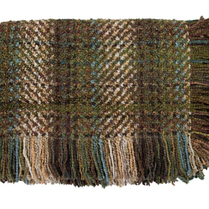 Ombre Bark Throw 45x72 (USA) for wholesale by Bedford Collections