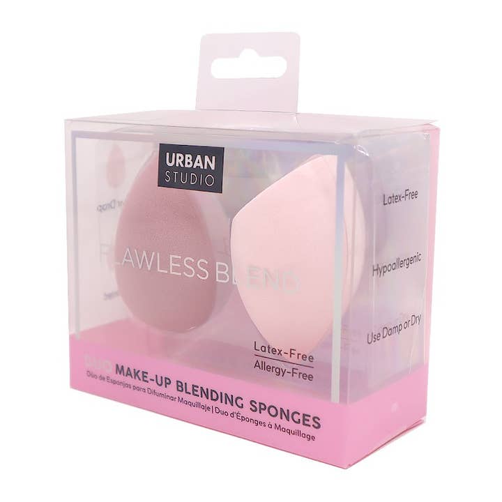 PINEAPPLE Beauty - Wholesale Makeup Sponge/Blender - CALA 76090 Urban Studio Duo Make-up Blending Sponges - 6set