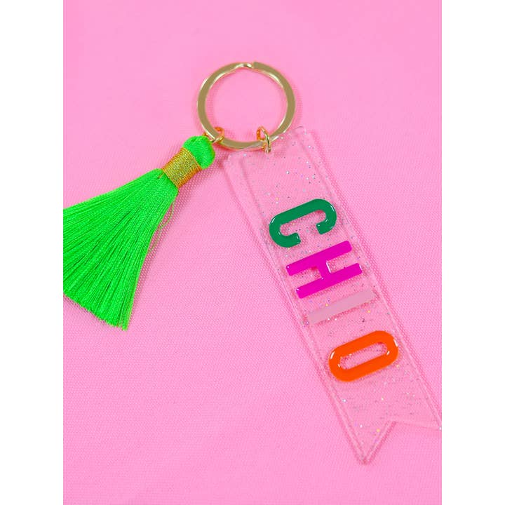 Duo Threads - Wholesale Keychain - Women's - Tassel Sorority Key Fob31