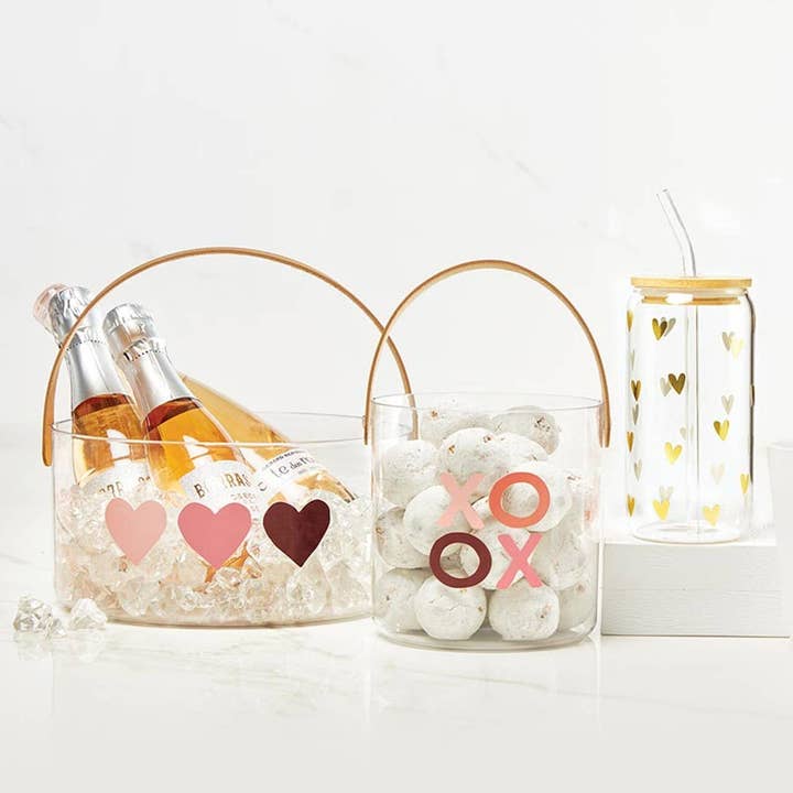 Angle - Wholesale Bucket/Pail - Acrylic Bucket - XOXO1