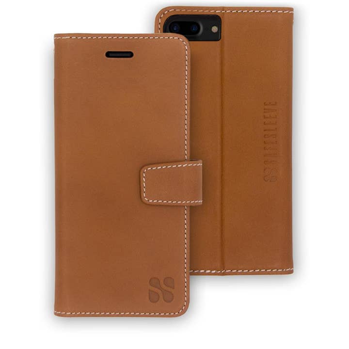 SafeSleeve - Anti Radiation Cases – wholesale Phone case – Unisex – SafeSleeve for iPhone 6 Plus/7 Plus/8 Plus - Genuine Leather