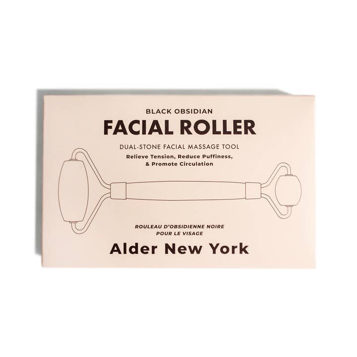 Alder New York - Wholesale Face/Beauty Roller - Black Obsidian Facial Roller1