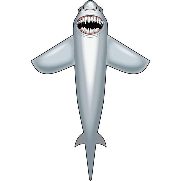 Great White Shark Kite 7' for wholesale by HQ Kites & Designs