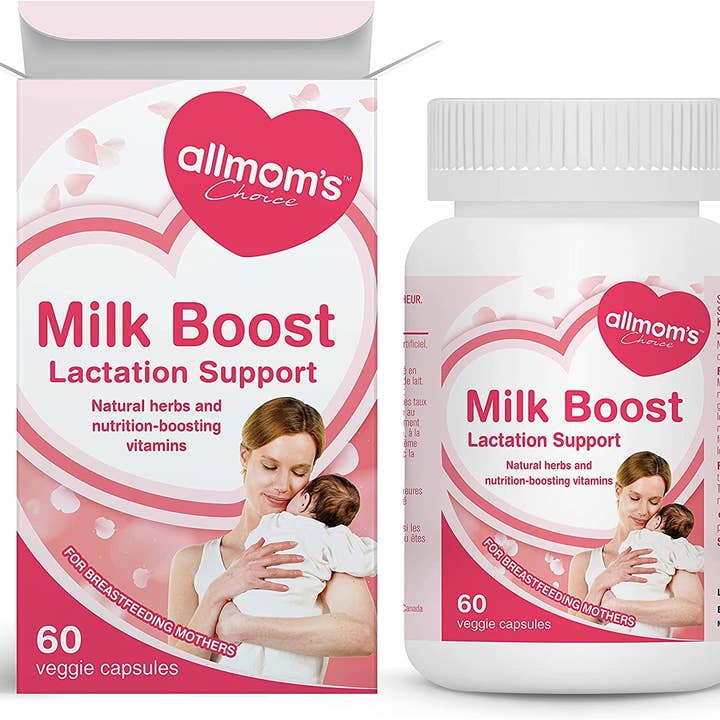Allmom's Choice Milk Boost Lactation Supplement for wholesale by Allmom’s Choice