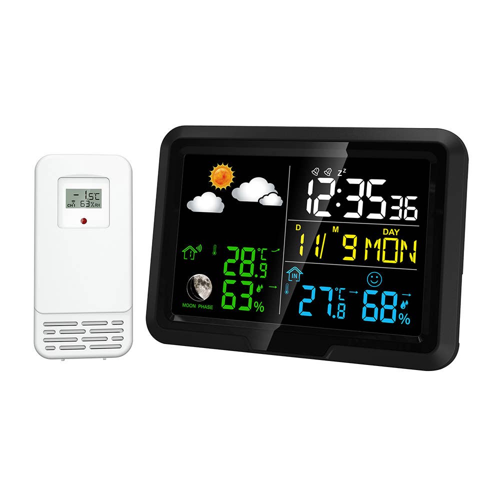 The Source Wholesale LTD – wholesale Gag gift/novelty gift – Premium LED Weather Station1