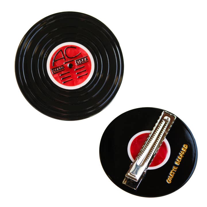 Pince à cheveux en vinyle pour la vente par COLETTE BERNARD