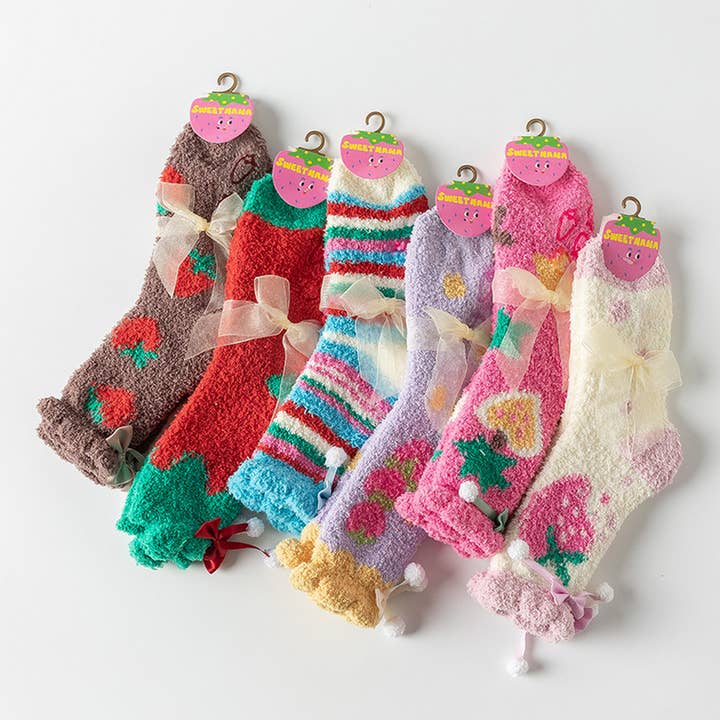 ACCITY - Wholesale Socks - Women's - CUTE CARTOON THICK WARM SOCKS_CWMS0872