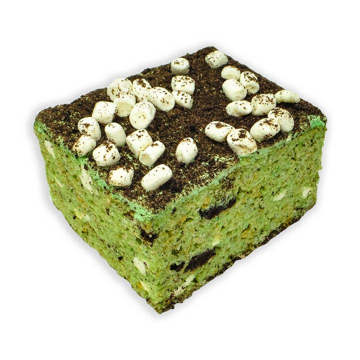 Jumbo Grasshopper Rice Krispie Treat for wholesale by Treat House