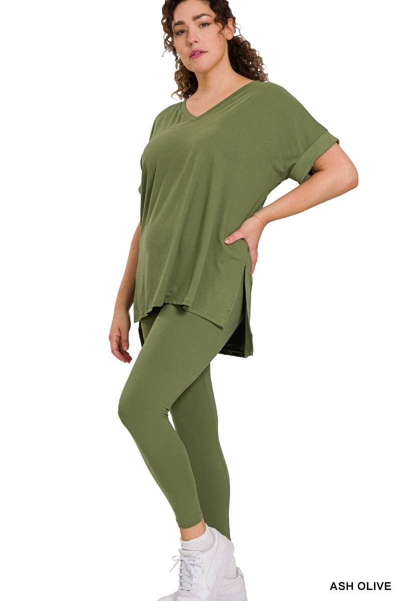 42POPS - Wholesale Lounge Set - Women's - `.Plus Microfiber Lounge Wear 2 Pc Set76