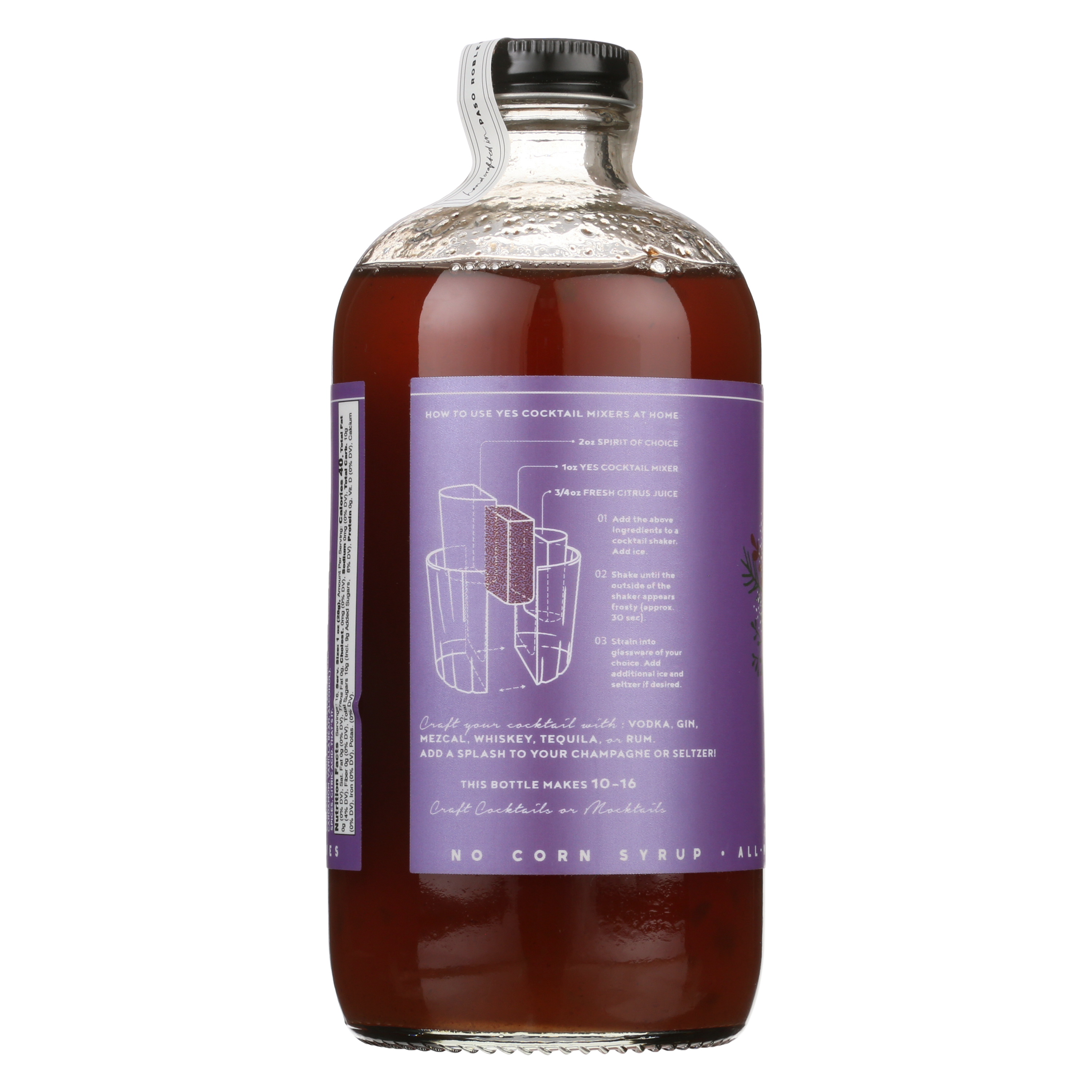 Yes Cocktail Co – Großhandel Cocktailmischung/-sirup – Weihnachtszeit: Zucker-Pflaumen-Cocktail2