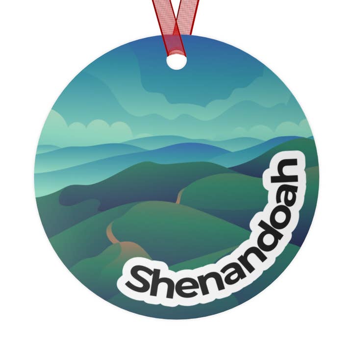 Shenandoah National Park Metal Ornament for wholesale by National Park Obsessed LLC