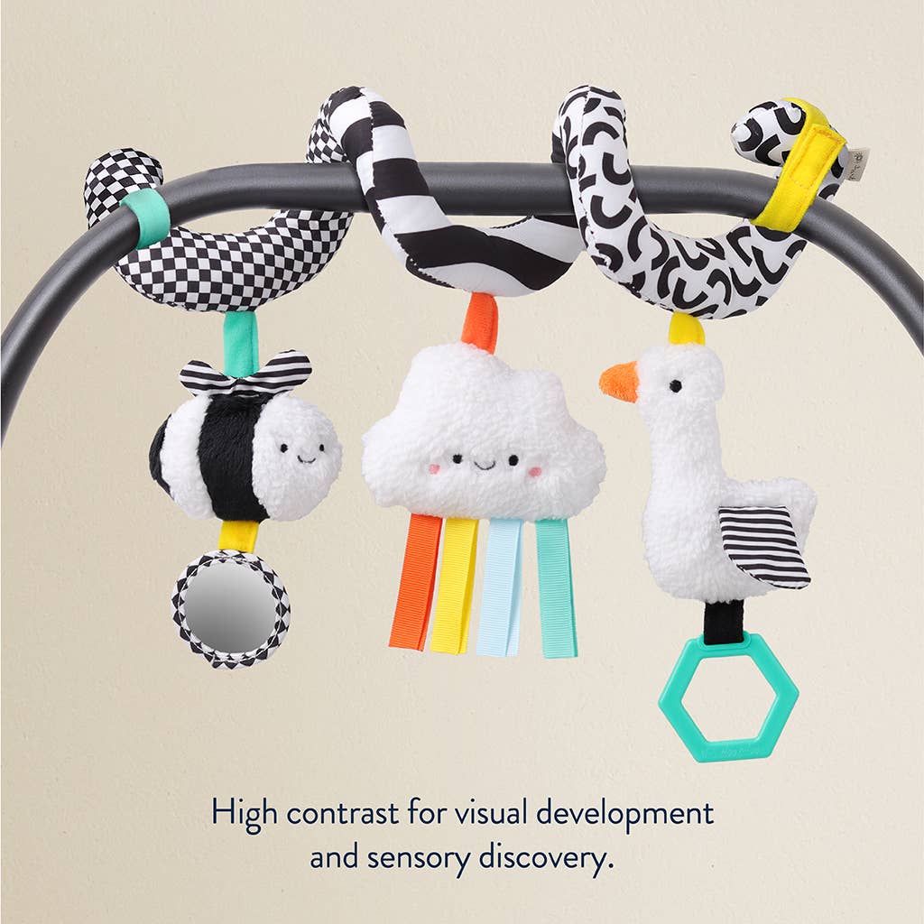 Itzy Ritzy - Wholesale Car Seat Cover - Kids & Baby - Itzy Bitzy Spiral Car Seat Activity Toy7