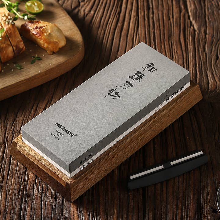 Xinzuo - Wholesale Knife Sharpener - HEZHEN whetstone set HZ-HS-MDS-3/82