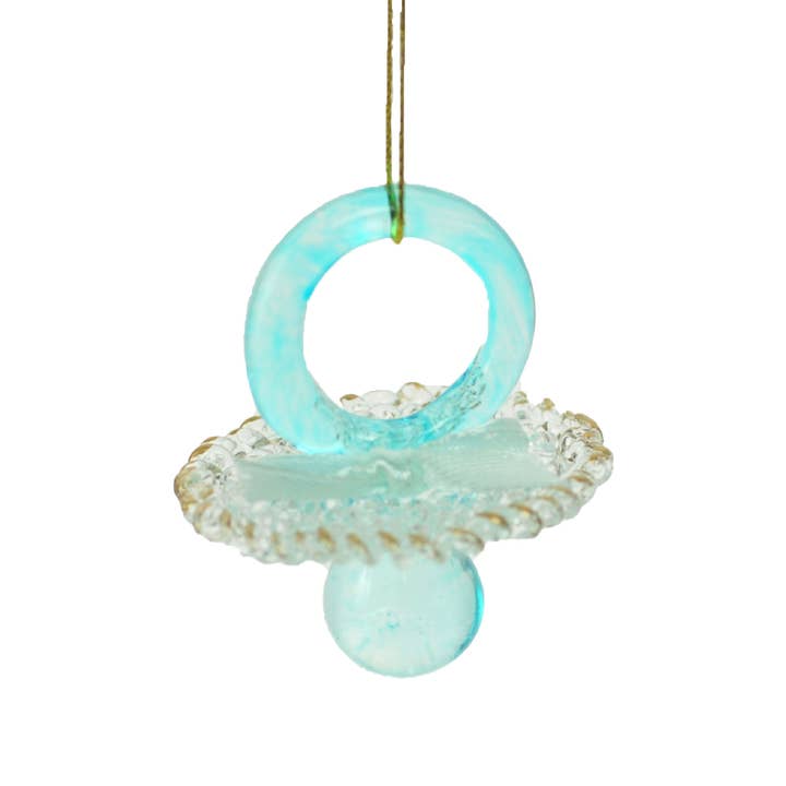 Starlight Collection - Wholesale Ornament - Blue Pacifier Ornament0